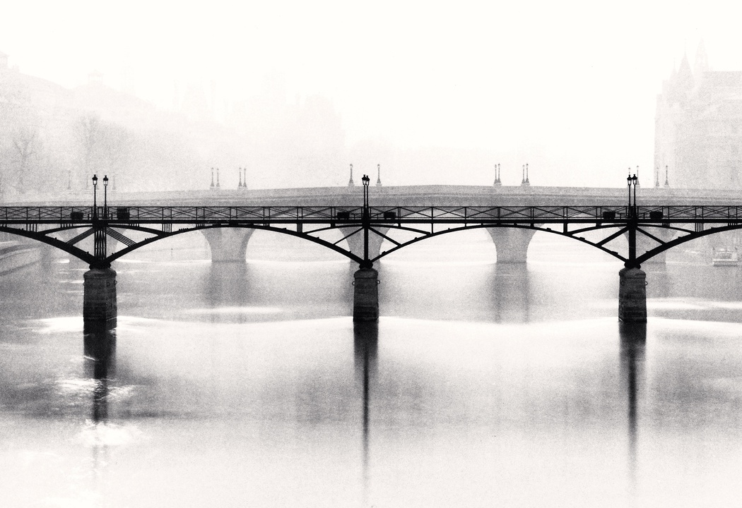 Michael Kenna | Pont des Arts, Paris, France 1987