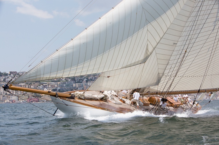 Ben Wood, Le Vele d'Epoca a Napoli