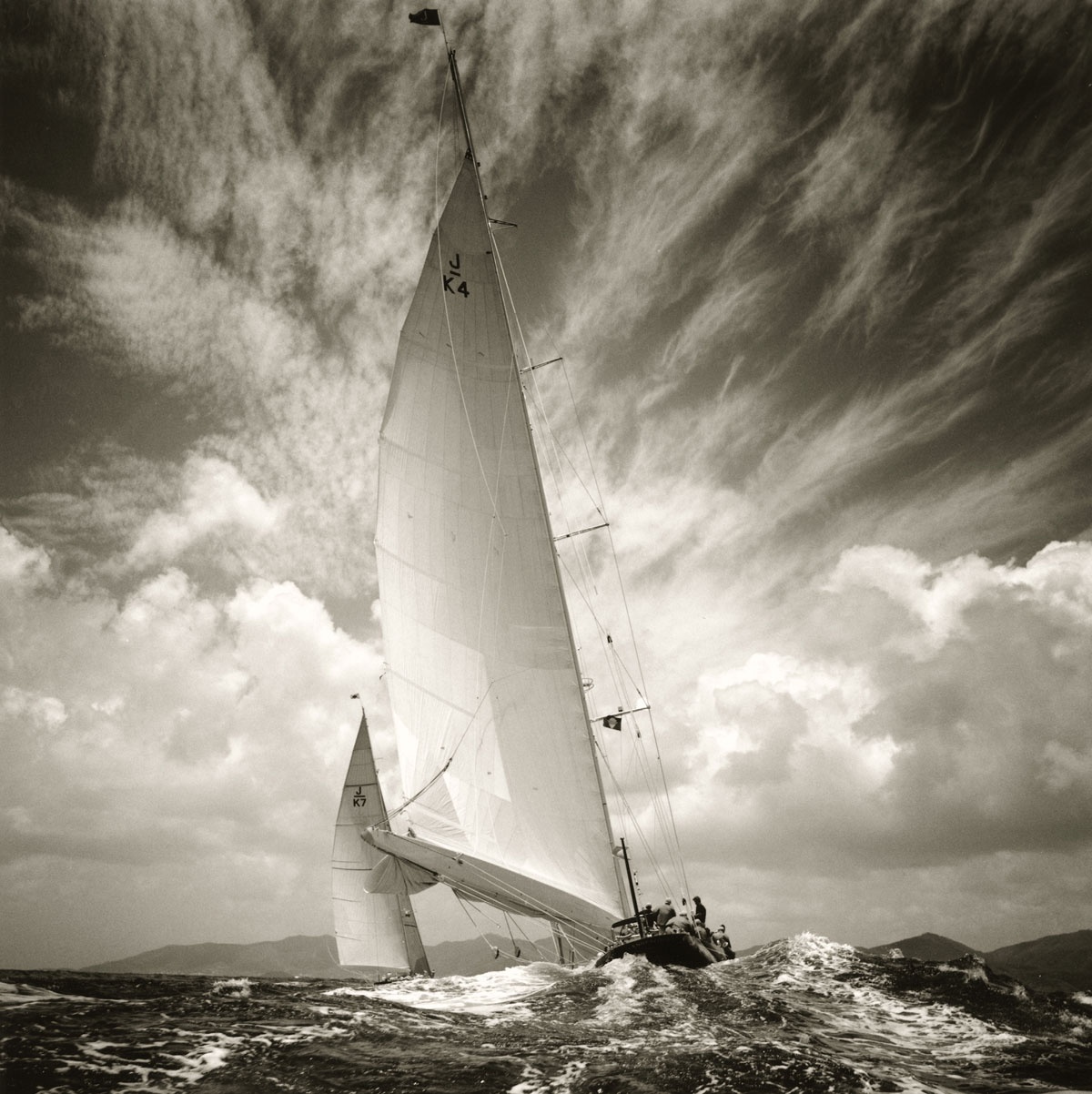 Michael Kahn, Velsheda vs Endeavour, Isle of Wight, England