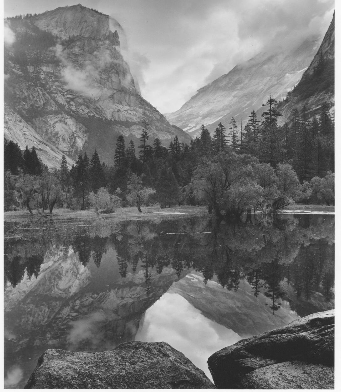 Bob Kolbrener, Mirror Lake, Yosemite National Park, 1968