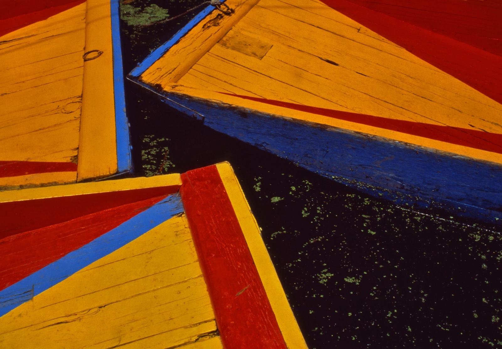 Jeffrey Becom, Tres Lanchas, Xochimilco, Distrito Federal, Mexico, 1999