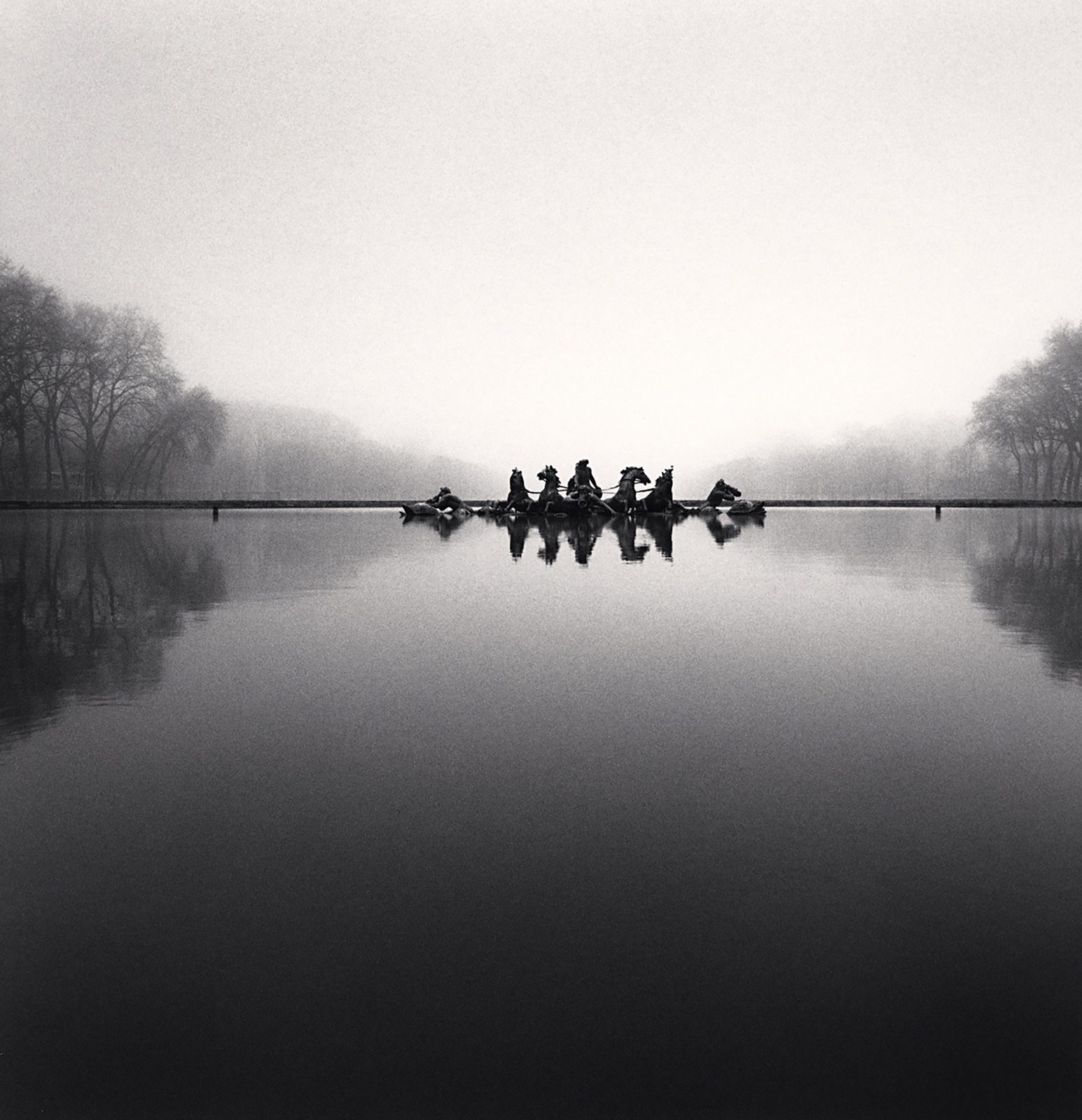 Michael Kenna, Chariots Of Apollo, Study 3, Versailles, France, 1996