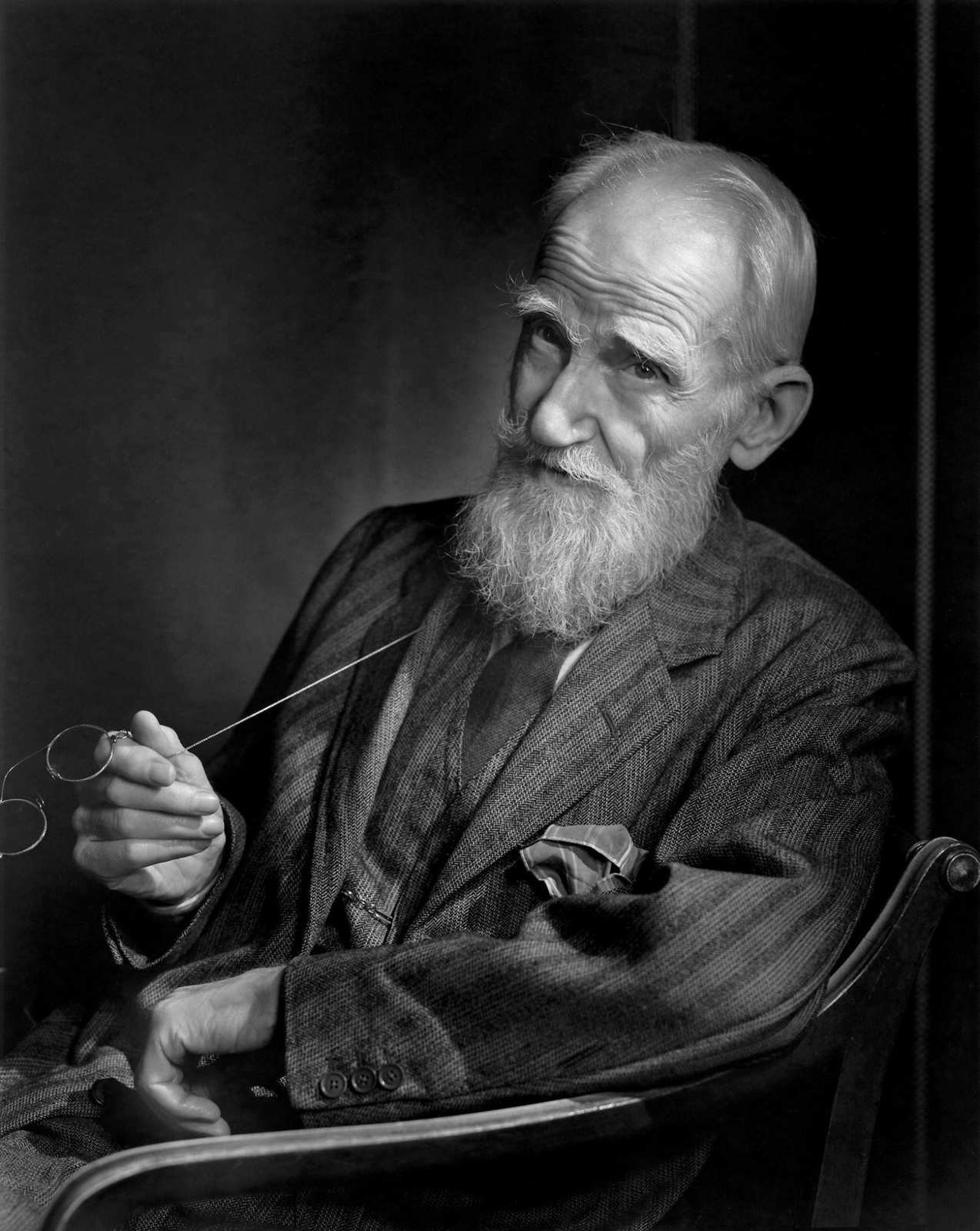 Yousuf Karsh, George Bernard Shaw, 1943