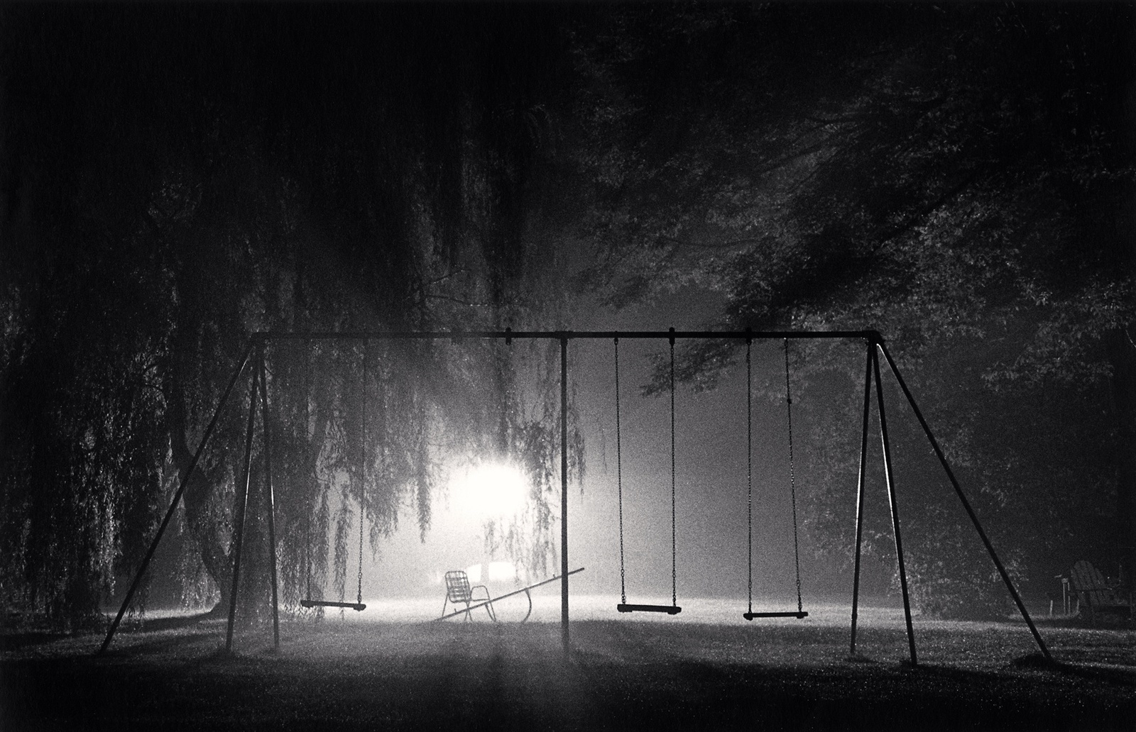 Michael Kenna, Swings, Catskill Mountains, New York, USA, 1977