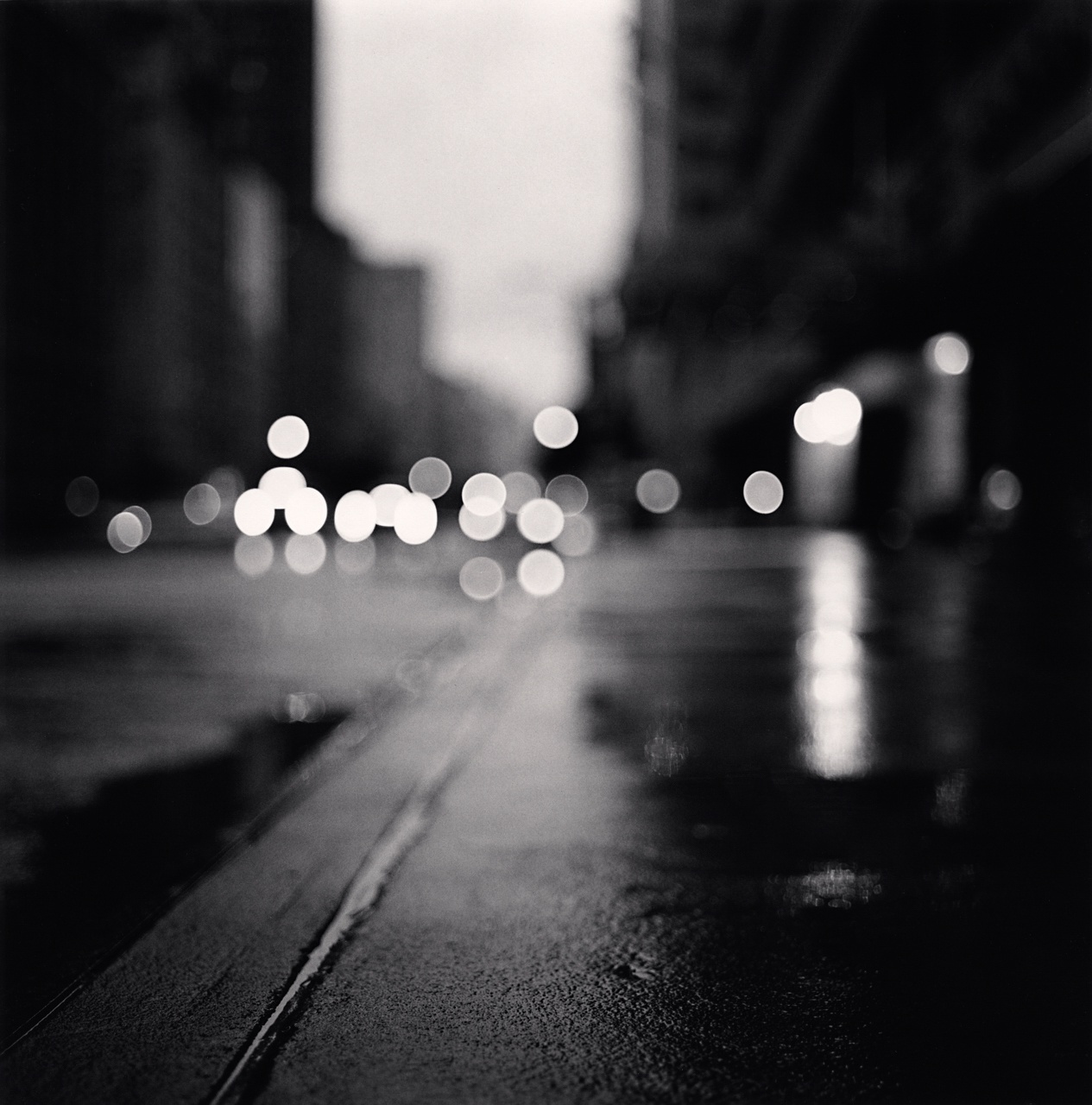 Michael Kenna, Morning Traffic, Midtown, New York, New York, USA, 2000