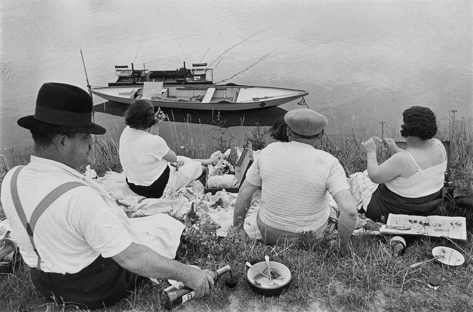 Henri Cartier-Bresson, Sunday On The Banks Of The Seine, Near Juvisy-Sur-Orge, France, 1938
