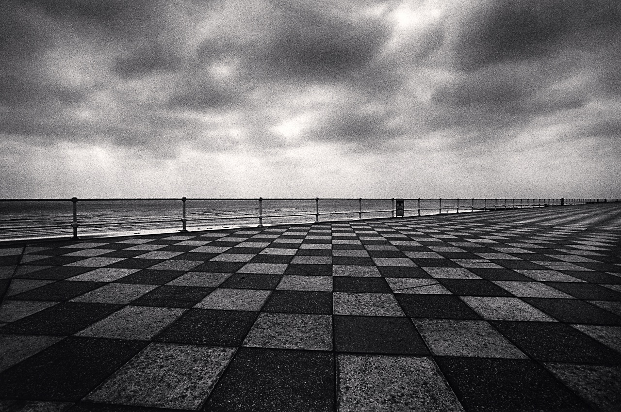Michael Kenna, Seafront, Hastings, Sussex, England, 1982