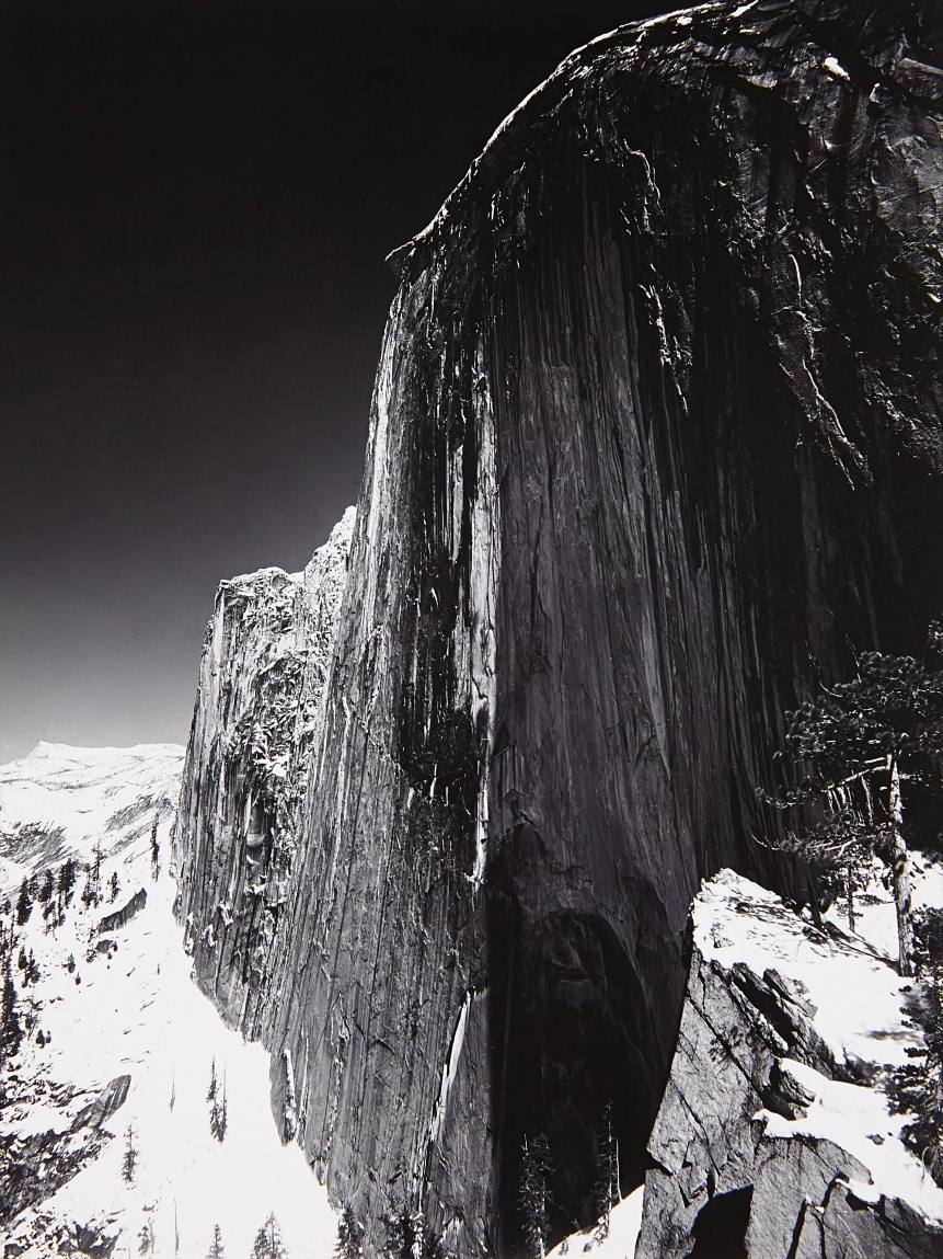 Ansel Adams, Monolith, The Face of Half Dome, Yosemite National Park, 1927