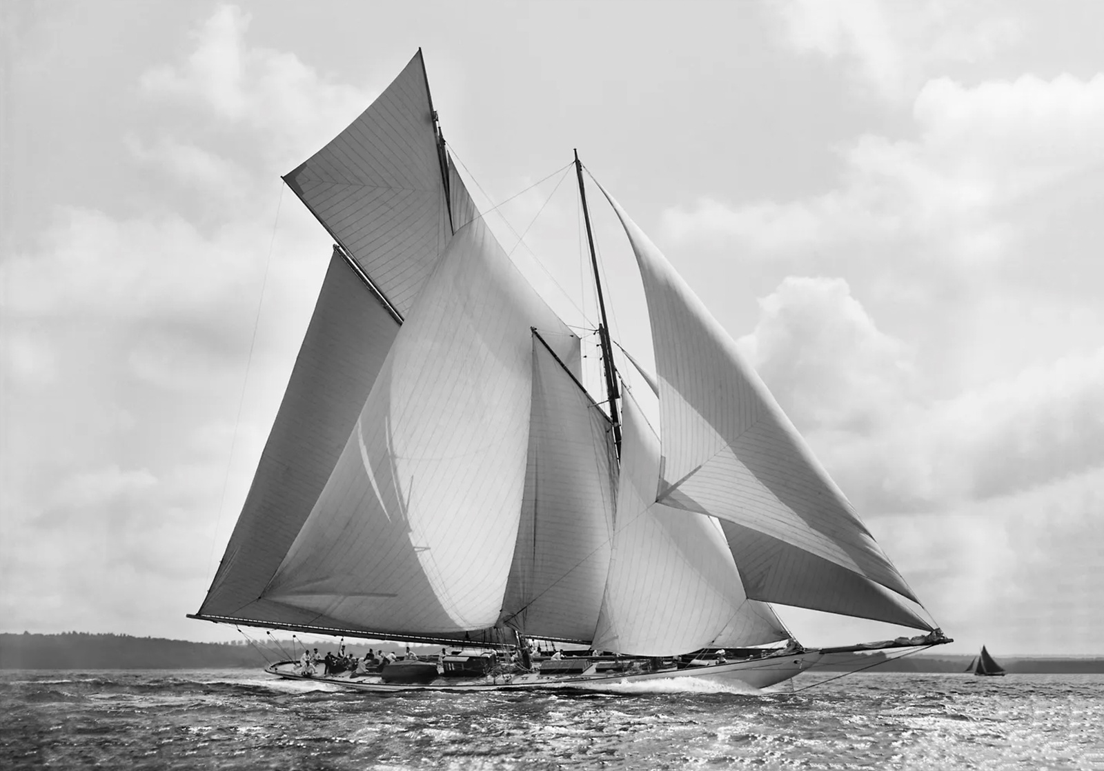 Beken Of Cowes Archive, Sailing Yacht Suzanne, 1910