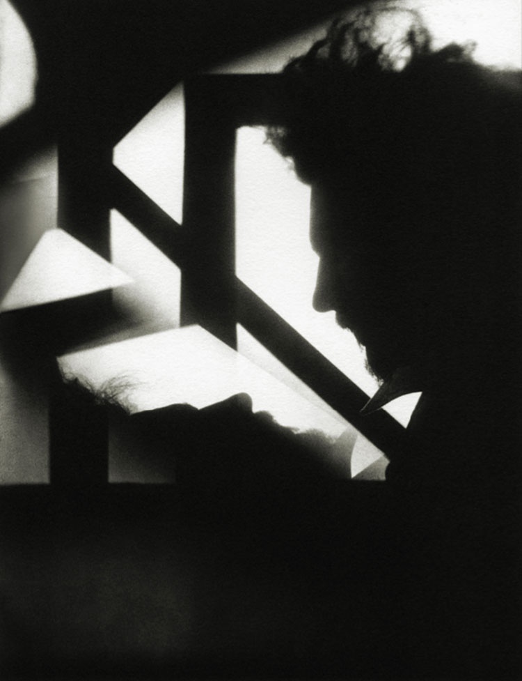 Alvin Langdon Coburn, Vortograph Of Ezra Pound Study 1, 1917