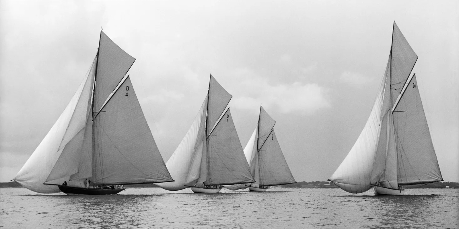 Beken Of Cowes Archive, Sailing Yacht Vanity, Mariska, Ostara & Paula, 1912