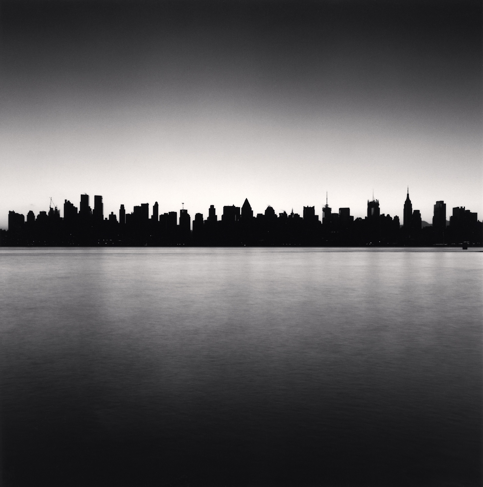 Michael Kenna, Manhattan Skyline, Study 1, New York, USA, 2006