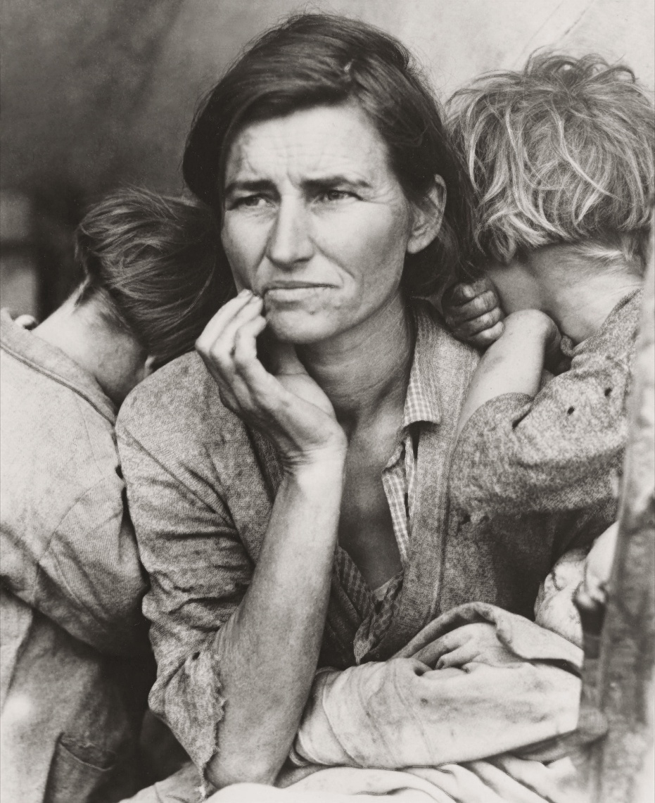 Dorothea Lange, Migrant Mother, Nipomo, California, USA, 1936