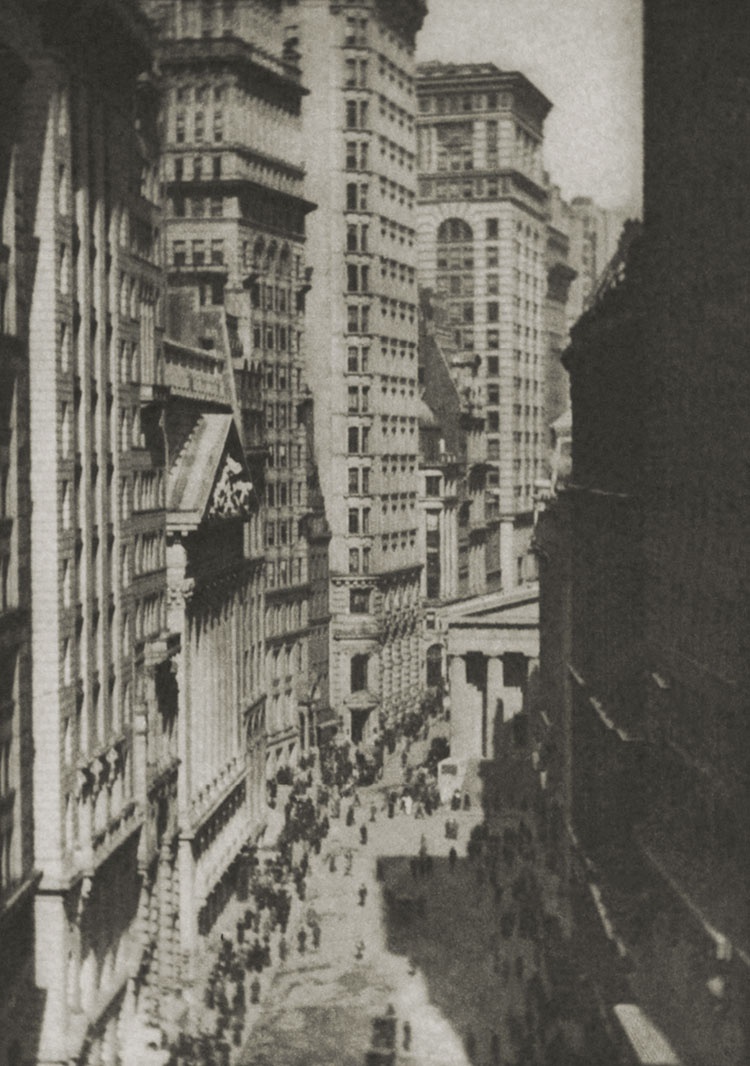 Alvin Langdon Coburn, The Stock Exchange, 1909