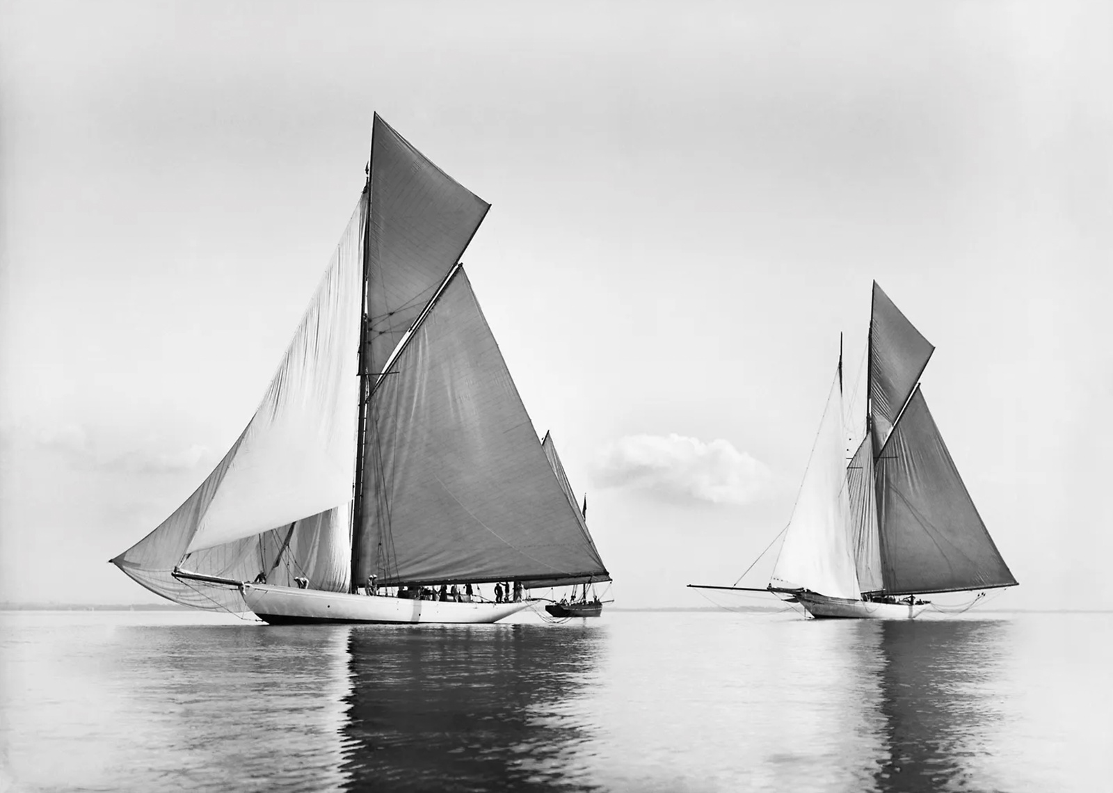 Beken Of Cowes Archive, Sailing Yacht Valdora & Cicely, 1903