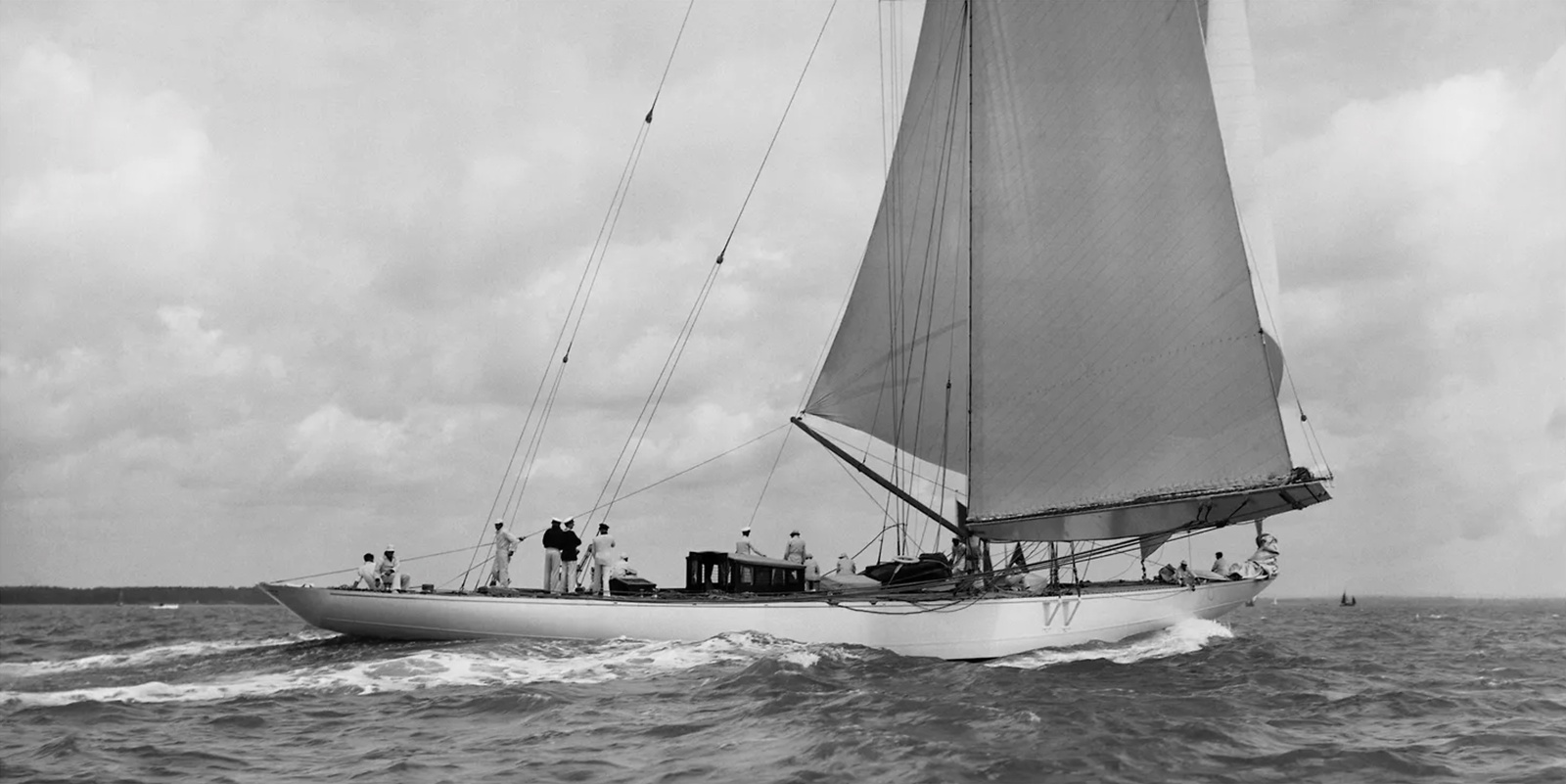 Beken Of Cowes Archive, Sailing Yacht Velsheda, 1936