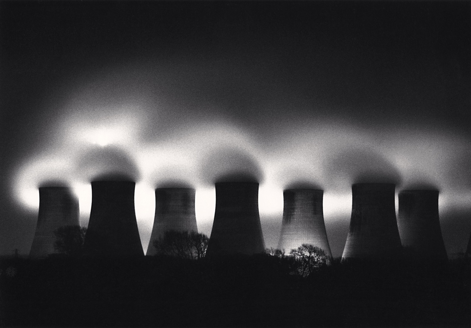 Michael Kenna, Ratcliffe Power Station, Study 31, Nottinghamshire, England, 1987