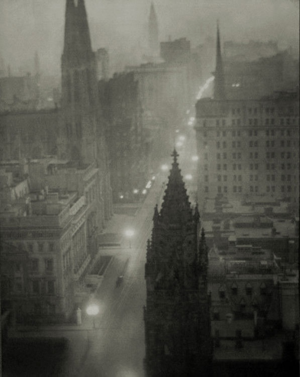 Alvin Langdon Coburn, Fifth Avenue From The St. Regis, New York, USA, 1905