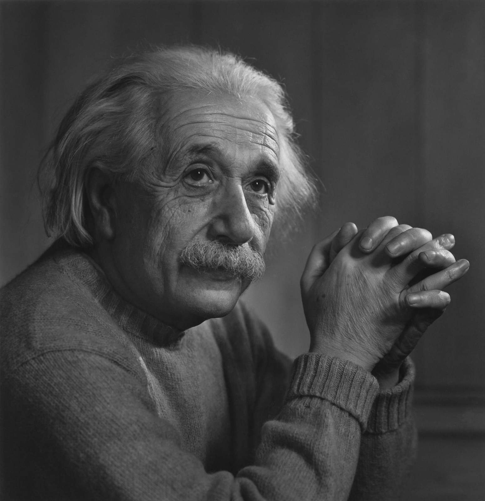 Yousuf Karsh, Albert Einstein, Study 2, 1948