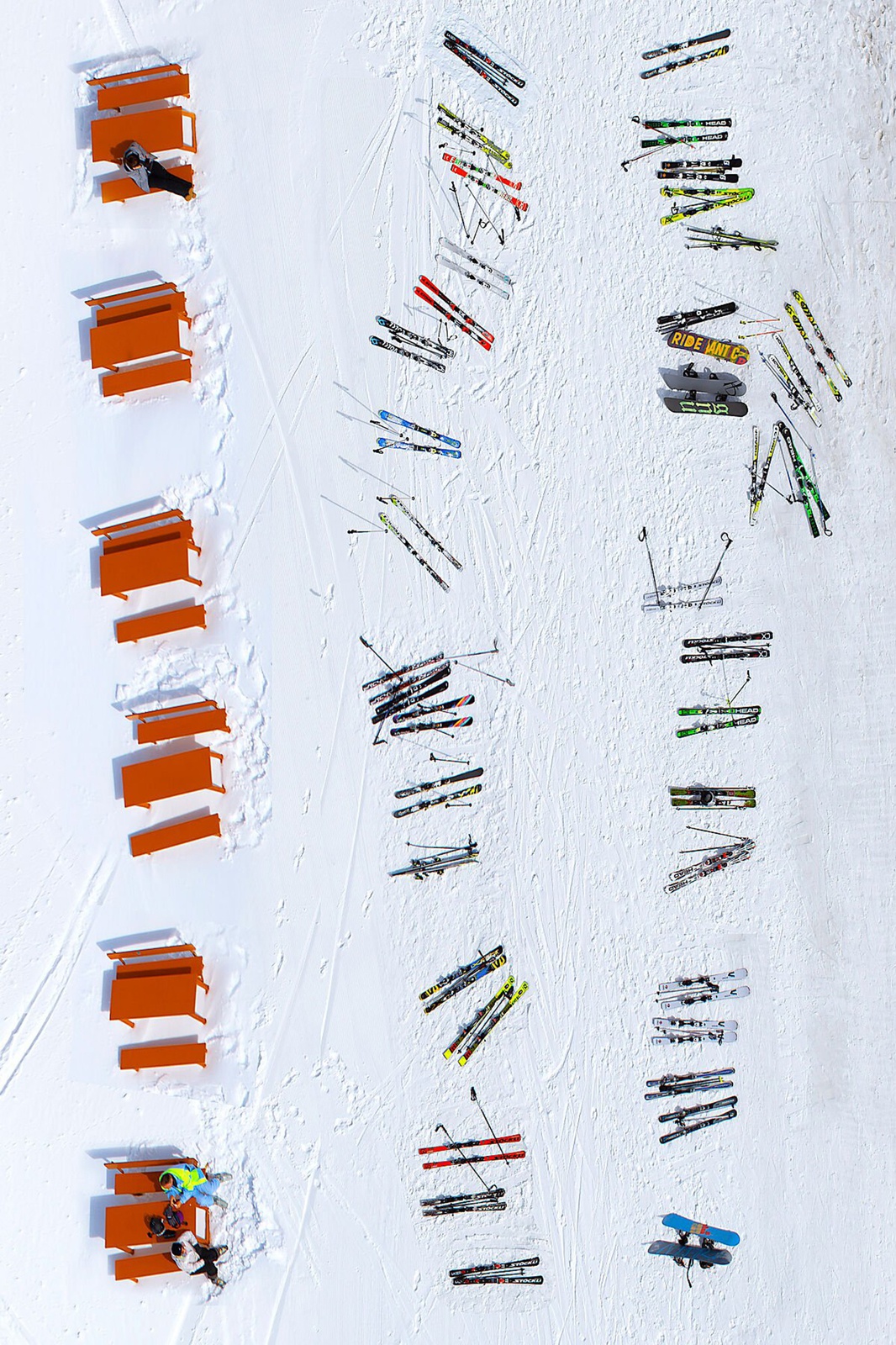 Tommy Clarke, Lunch Break, Andermatt, 2019