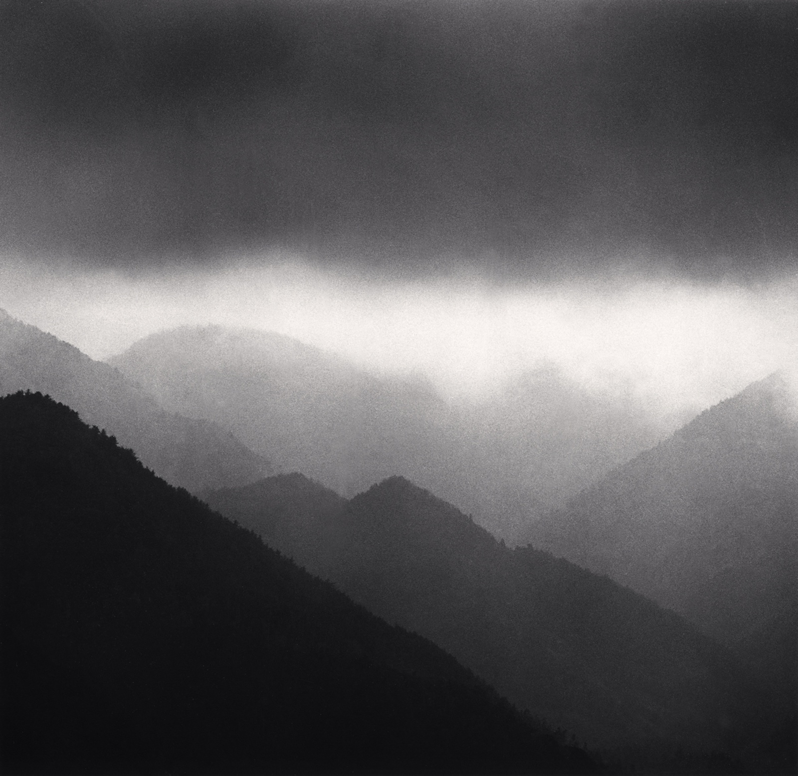 Michael Kenna, Mountain Rains, Shiga, Honshu, Japan, 2002