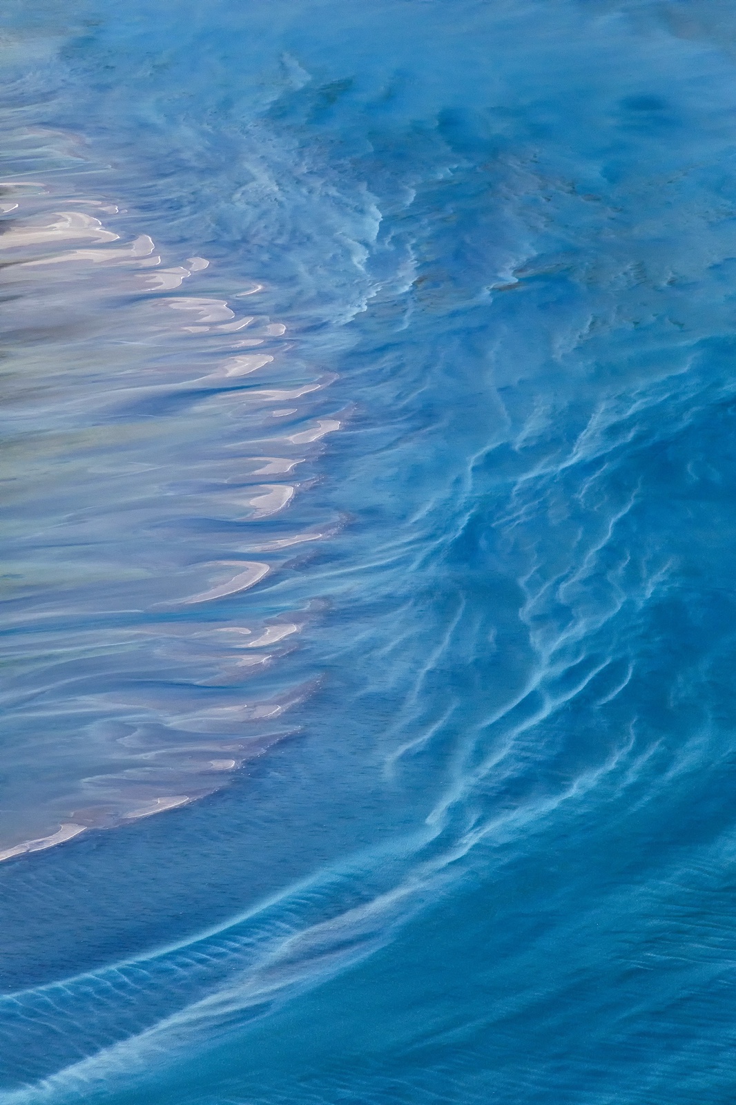 Yi Sun, Flow Study 8, Shark Bay, Western Australia, 2017