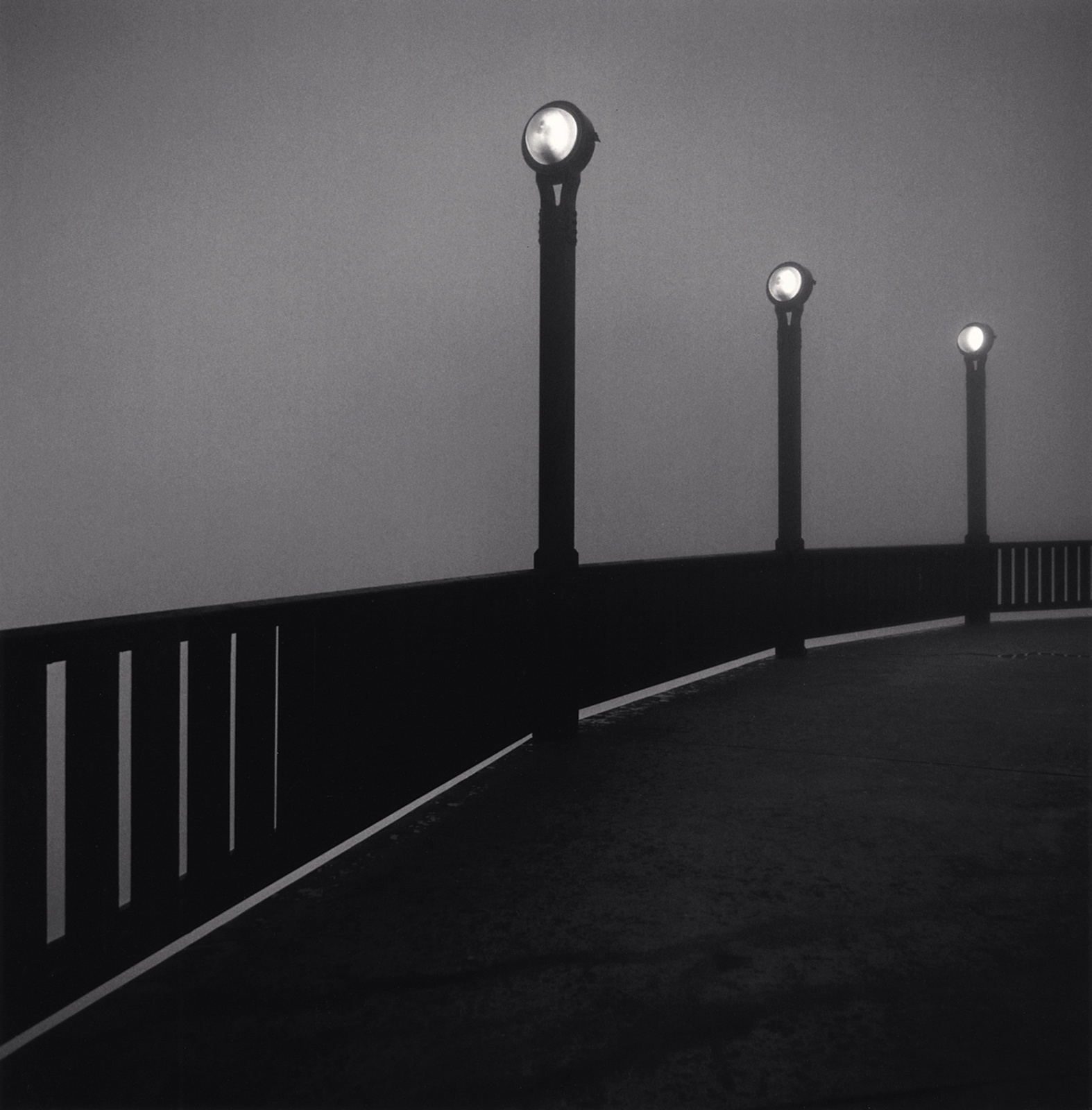 Michael Kenna, Golden Gate Bridge, Study 5, San Francisco, California, USA, 1989