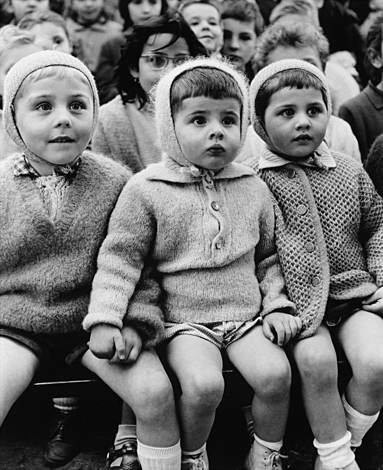 Alfred Eisenstaedt, Children At The Puppet Theatre Study 3, Paris, France, 1963