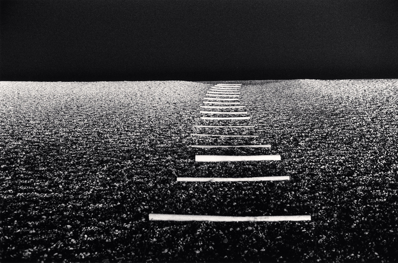 Michael Kenna, Beach Path, Hastings, Sussex, England, 1984