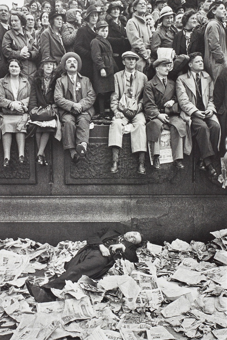 Henri Cartier-Bresson, Trafalgar Square On The Day Of The Coronation Of King George VI, London, 1937
