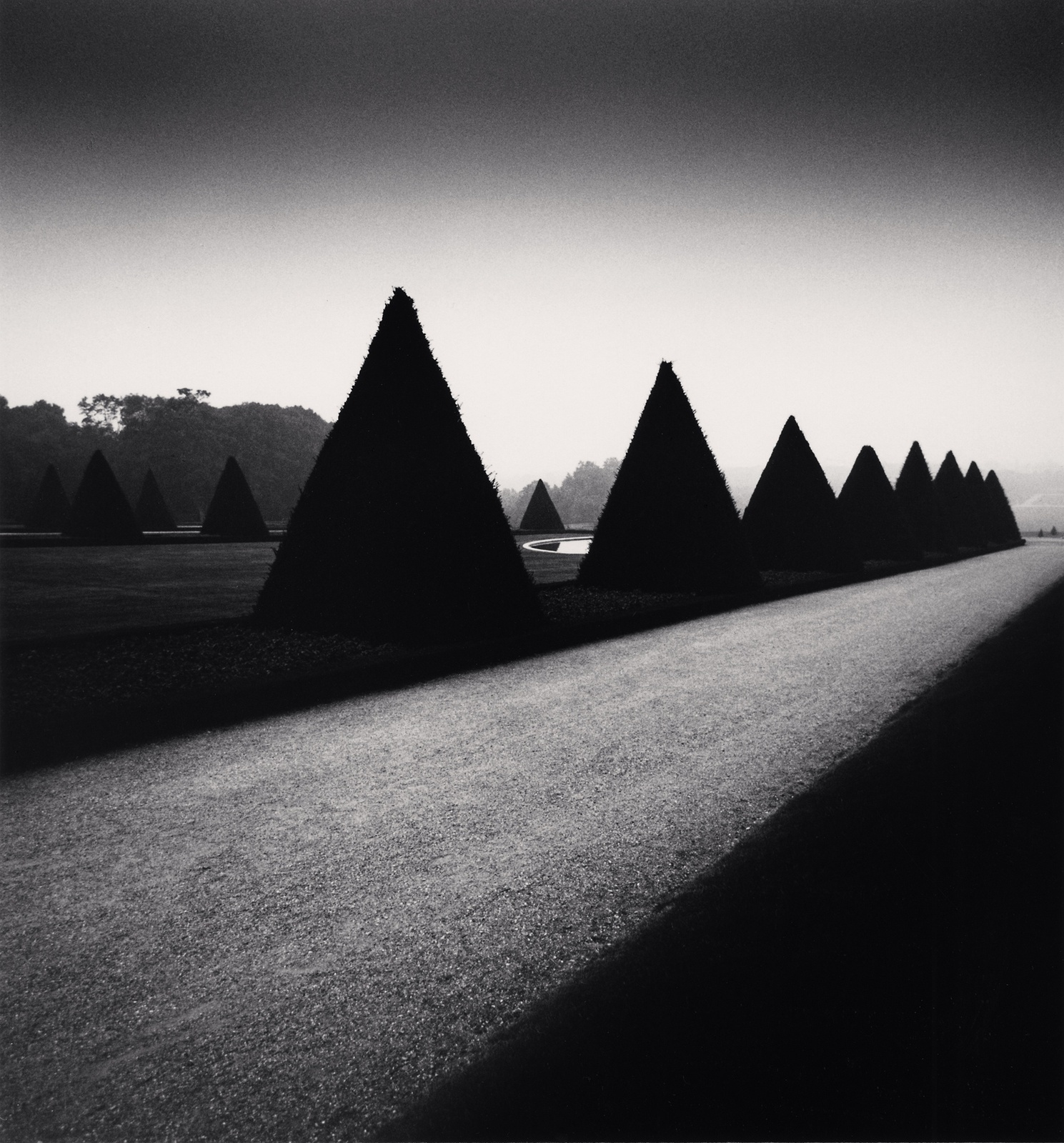 Michael Kenna, Homage To Atget, Parc De Sceaux, Paris, France, 1988