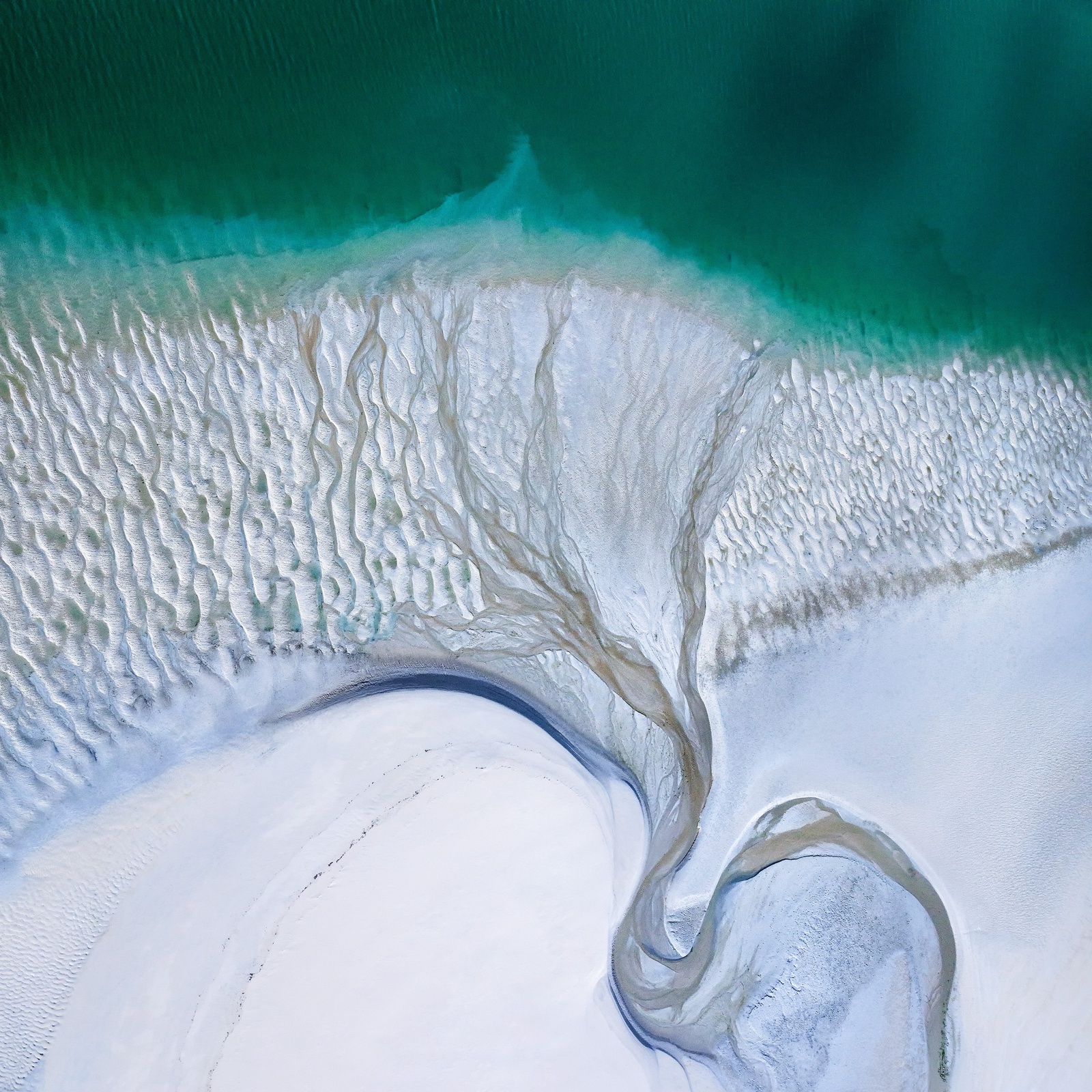Yi Sun, Flow Study 9, Broome, Western Australia, 2017