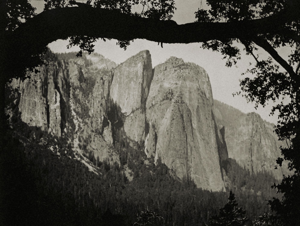 Alvin Langdon Coburn, Cathedral Rocks, Yosemite, 1911