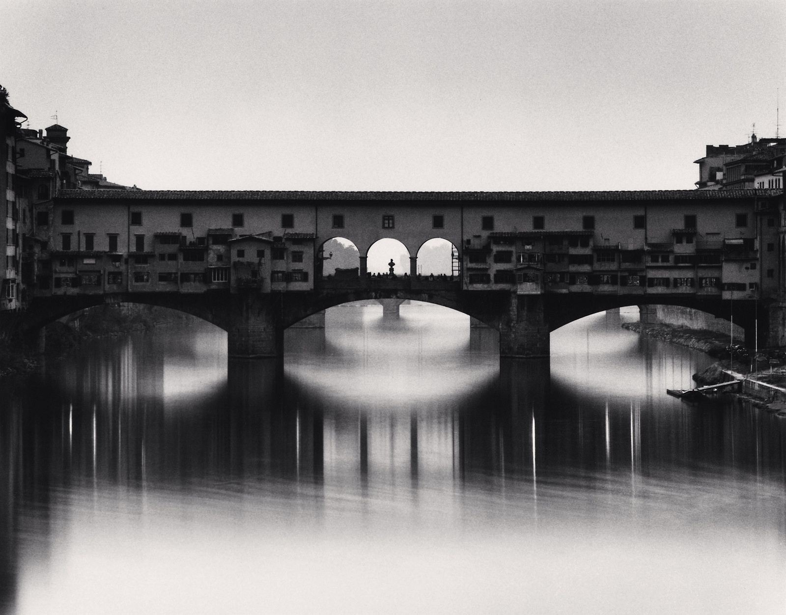 Michael Kenna, Ponte Vecchio, Florence, Italy, 1988