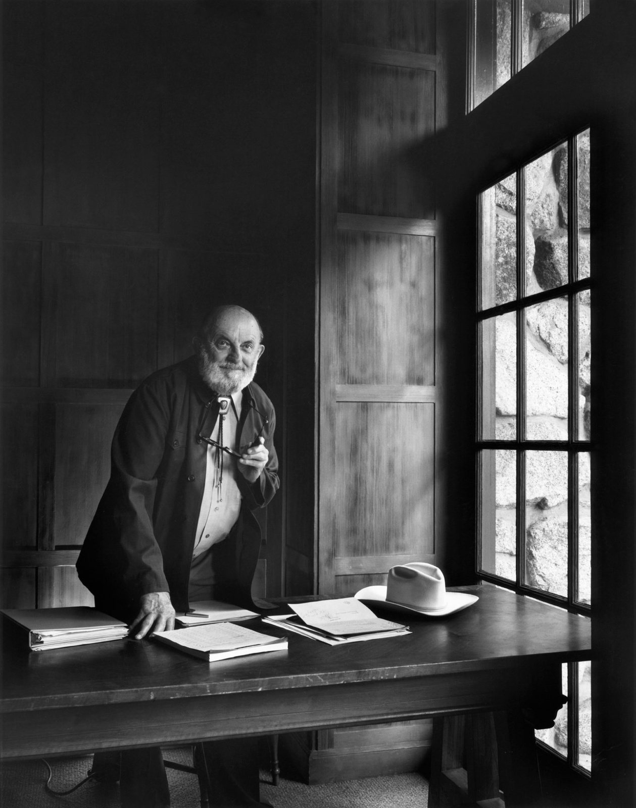 Yousuf Karsh, Ansel Adams, Study 3, 1977