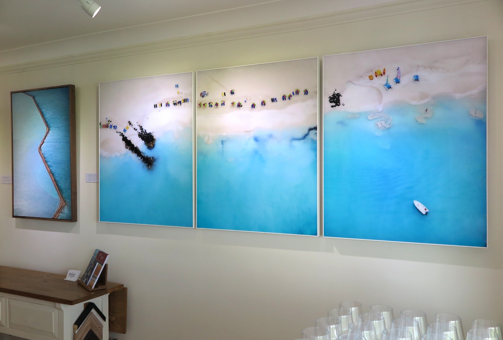 Tommy Clarke, Castaways Triptych, Antigua
