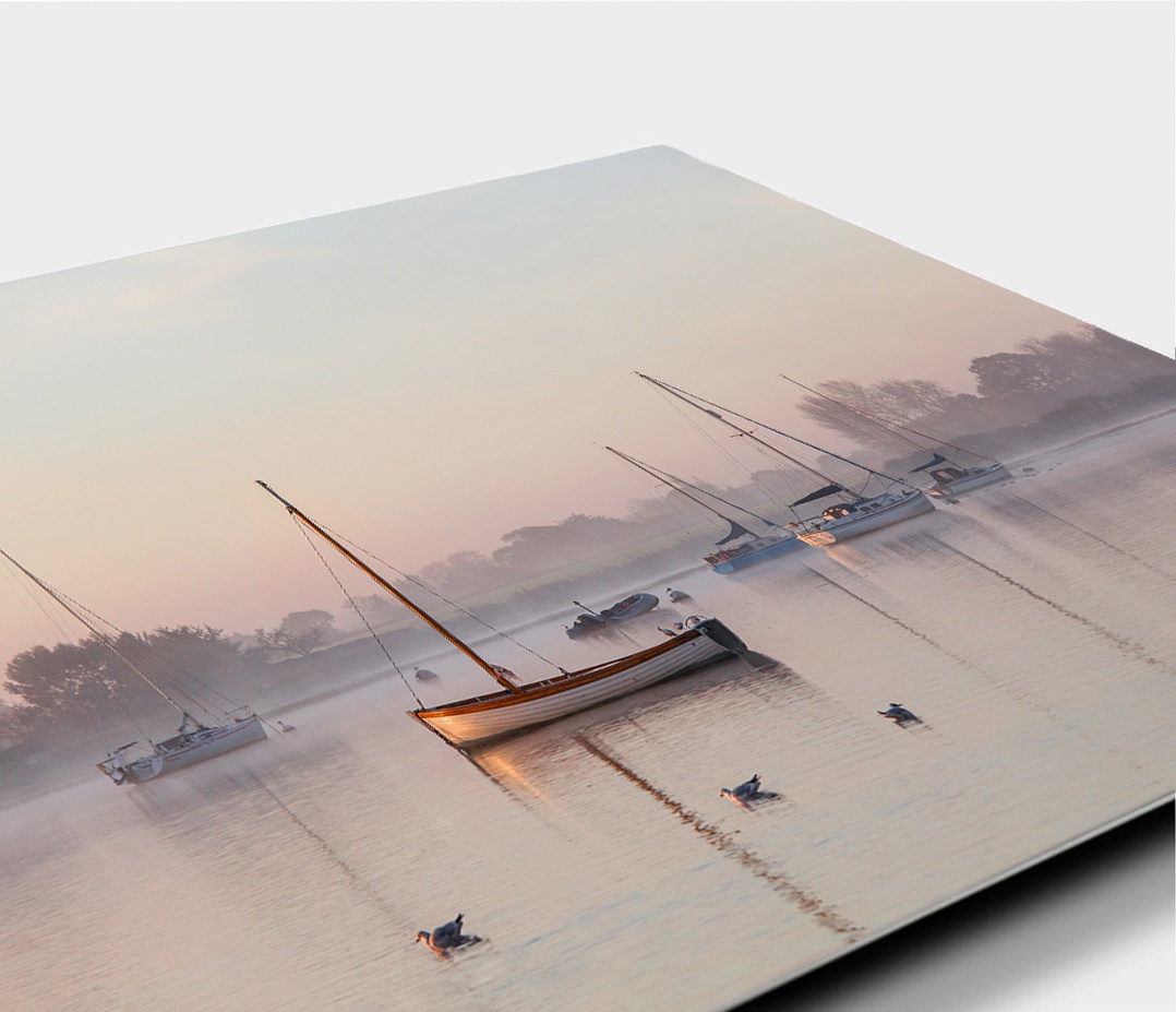 Luke Whitaker, Misty Morning, Bosham, Sussex, England, 2012