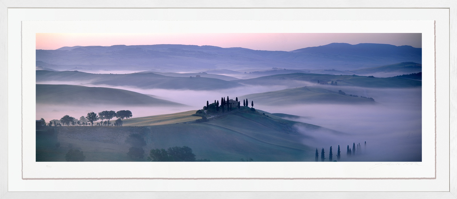 Charlie Waite, Val d'Orcia Study I, Tuscany, Italy, 1999