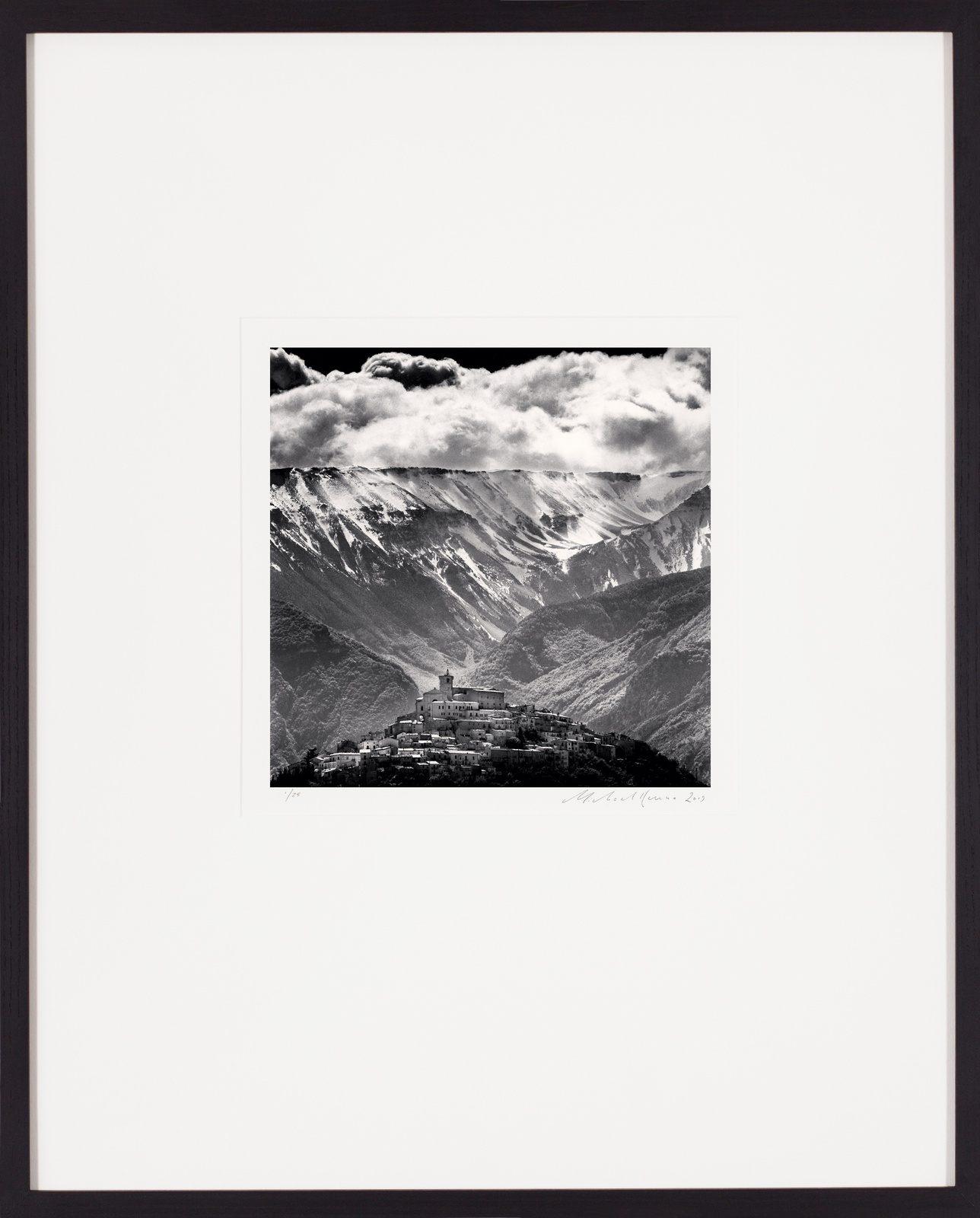 Michael Kenna, Gathering Clouds, Casoli, Abruzzo, Italy, 2016