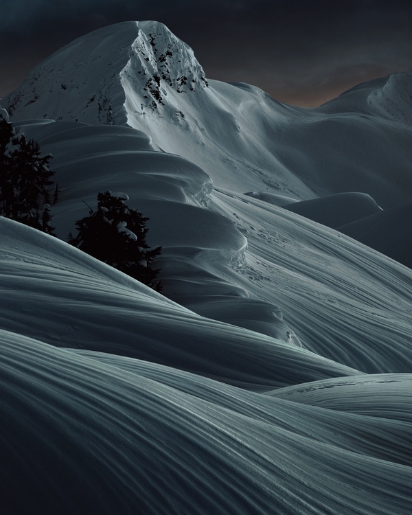 Benjamin Everett, Baker Snow Lines, North Cascades, 2017