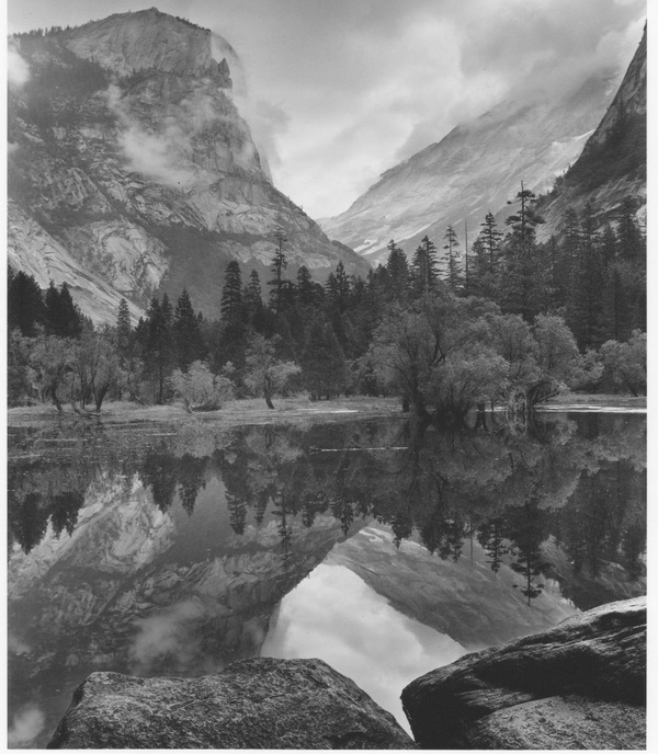 Bob Kolbrener, Mirror Lake, Yosemite National Park, 1968
