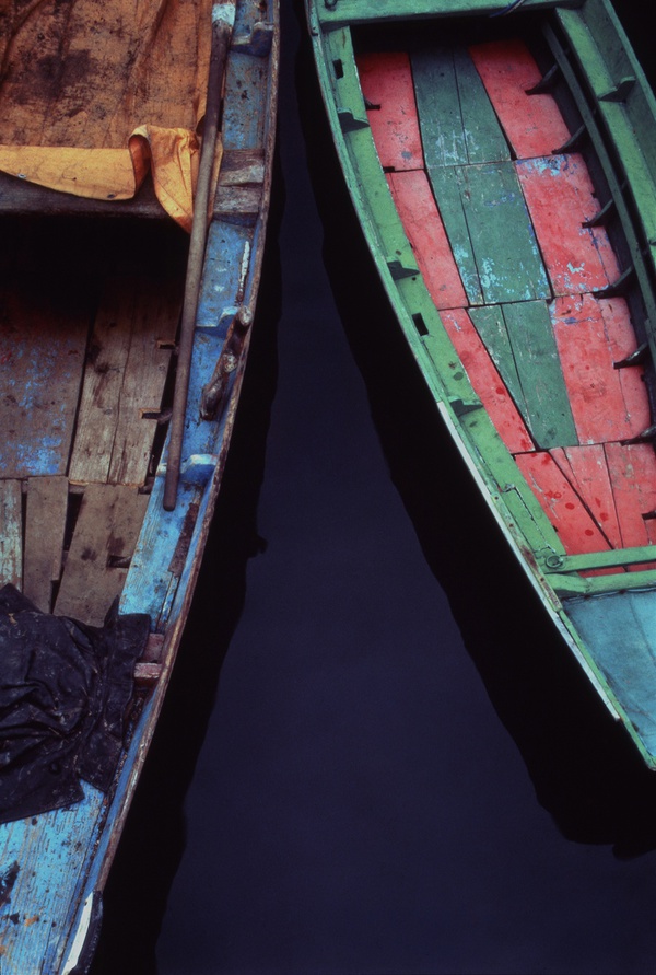 Jeffrey Becom, Painted Boats, Burano, Italy, 1984
