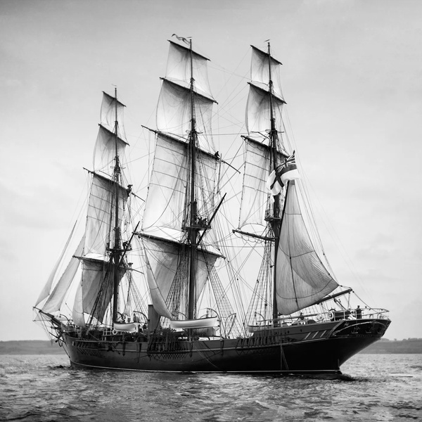 Beken Of Cowes Archive, Sailing Yacht Valhalla, 1895