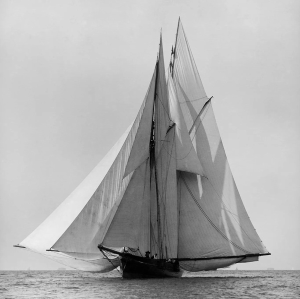 Beken Of Cowes Archive, Sailing Yacht Waterwitch, 1884