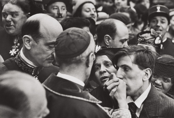 Henri Cartier-Bresson, Cardinal Pacelli (Later Pope Pius XII), Montmartre, Paris , 1938