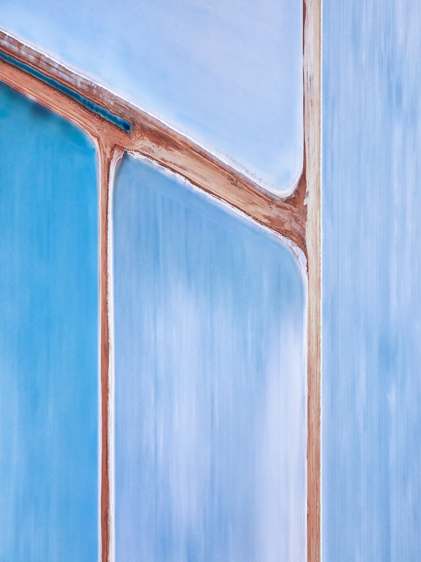 Yi Sun, Blue Geometry Study 2, Western Australia, 2017