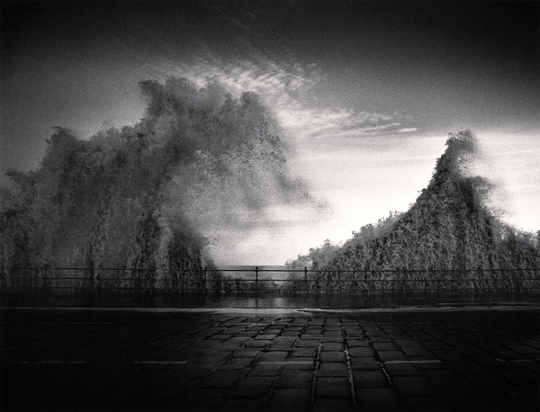 Michael Kenna, Wave, Scarborough, Yorkshire, England, 1981