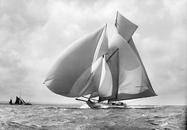 Beken Of Cowes Archive, Sailing Yacht Suzanne, 1911