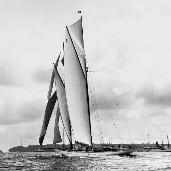 Beken Of Cowes Archive, Sailing Yacht Westward, 1920