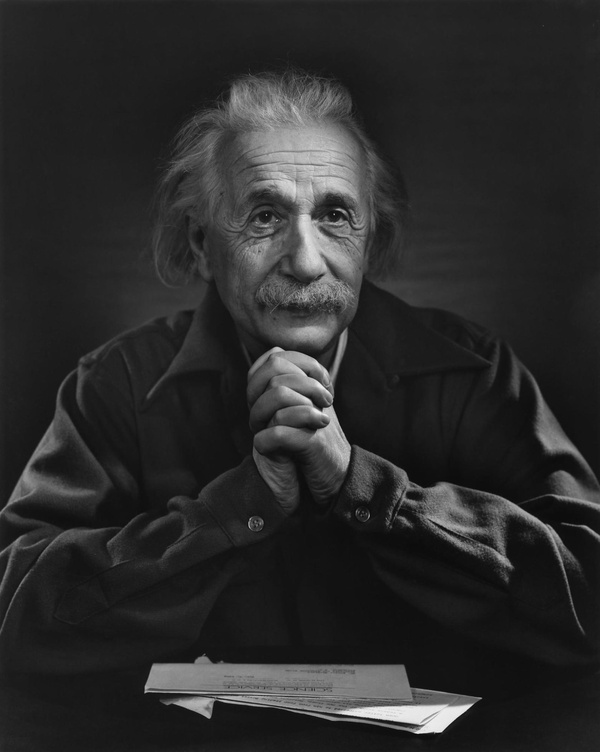 Yousuf Karsh, Albert Einstein, Study 1, 1948